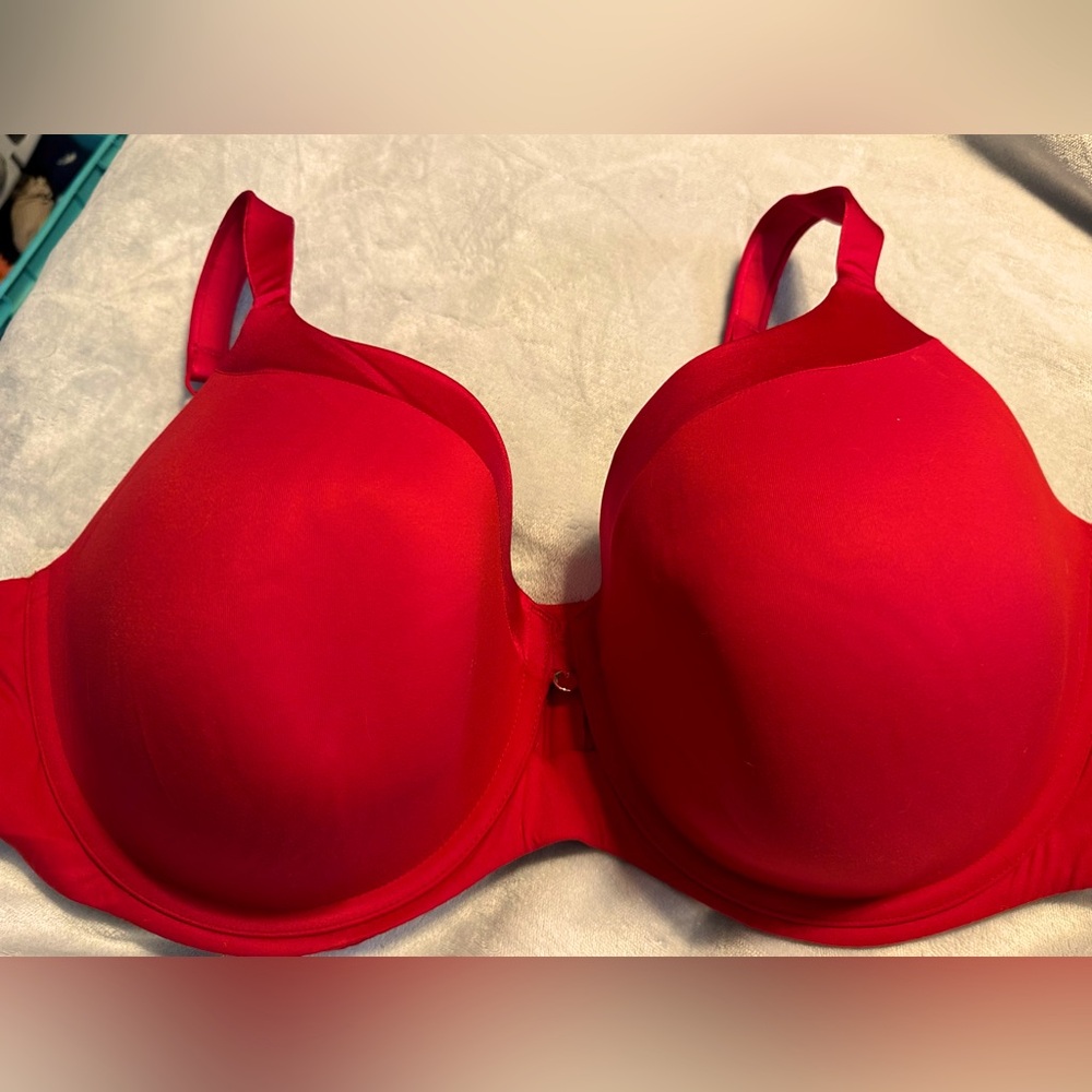 Ambrielle bra- red-size 44DDD